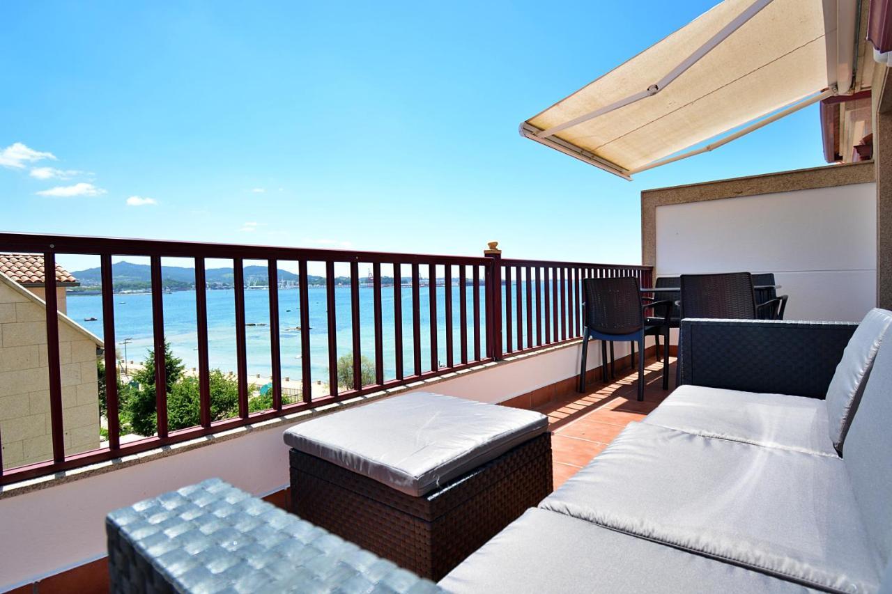 Galihost - Atico Con Terraza Y Vistas Al Mar En Vilagarcia 维拉加尔西亚·德·阿劳萨 外观 照片